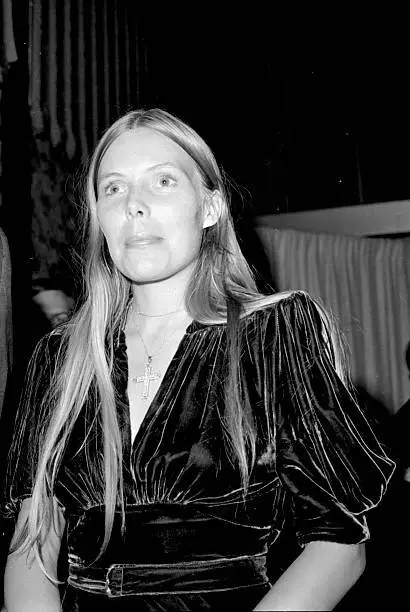 Joni Mitchell Musician Singer Band Group 1960s 1970s Old Music Photo 8