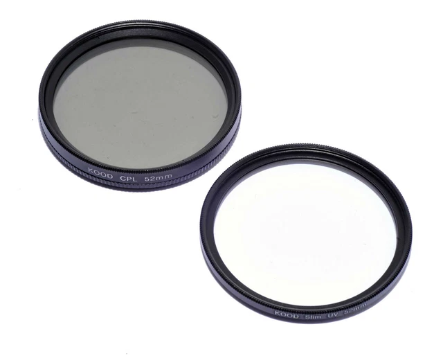 DynaSun Kit Pro 52 mm CPL filtro circolare polario/UV/stella con