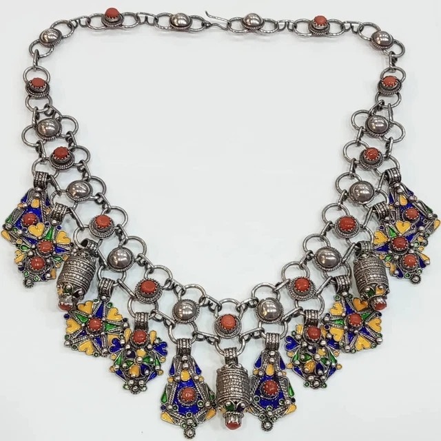 Collier Kabyle en Argent - 2042