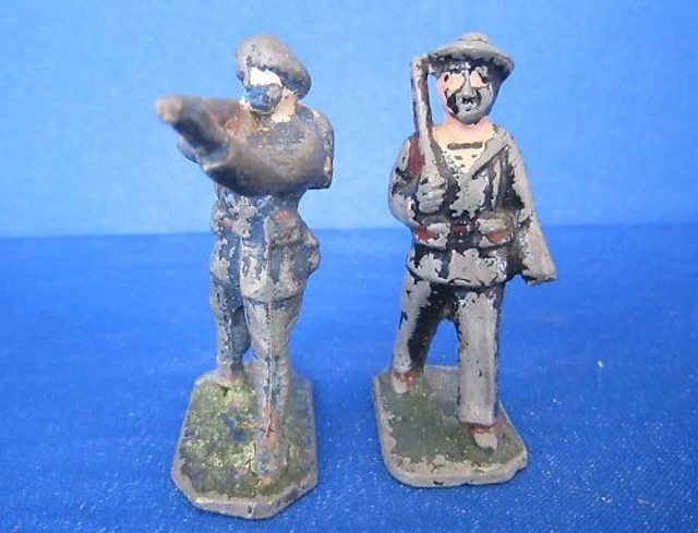 Dv2026 Quiralu Lot Soldat Plomb Marine Defile Fusil
