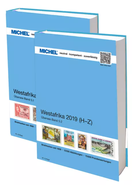 MICHEL Timbre Catalogue Übersee-set Afrique De L'Ouest : Ü 5.1 Et Ü 5.2 2019 Neu