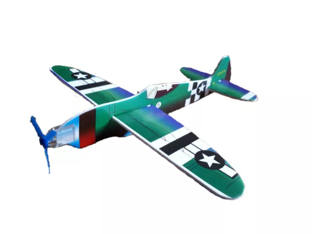 Styropor Flugzeuge Flieger Wurfgleiter mit Propeller | Flying Gliders | 19 cm 3