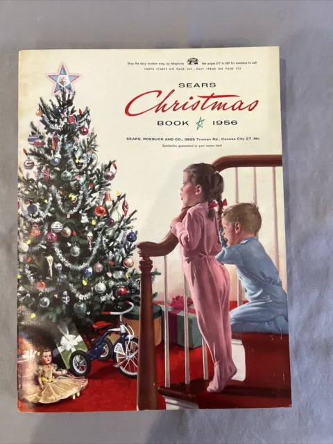 Sears CATALOG - Christmas, 1956 ~~ Christmas Book; Wish Book Wishbook