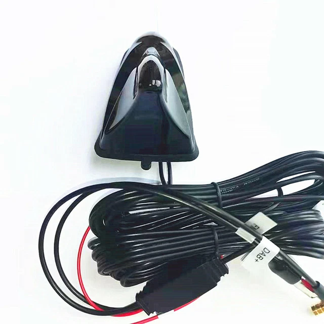CarRoof Shark Fin Mount Aerials GPS Navi System Digital Radio Tuner DAB+Receiver