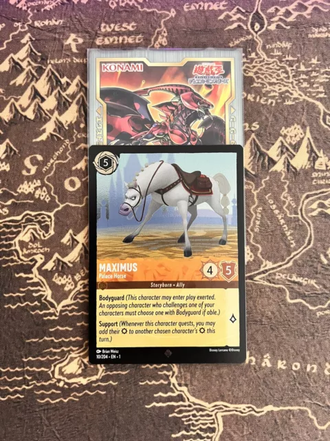 Disney Lorcana - Maximus - First Chapter - 10/204 - Super Rare Foil/Holo NM