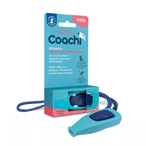 Whizzclick Coachi sifflet et clicker combinés 2-en-1 sifflet de dressage pour...