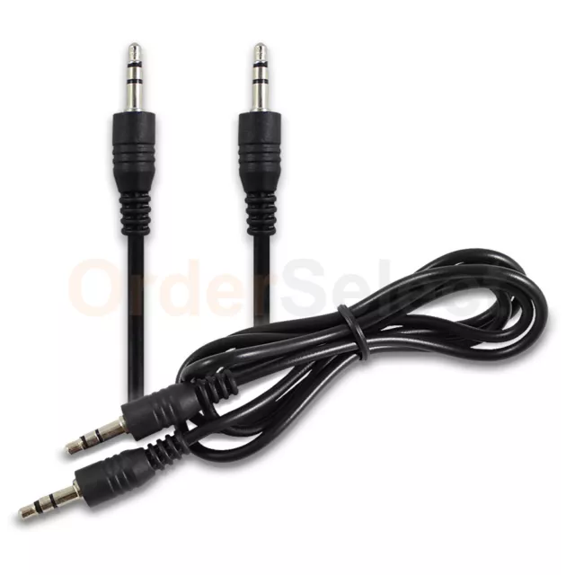 3 FT 3.5mm Male to Male Stereo Audio AUX Cable Cord for PC iPod MP3 CAR iPhone