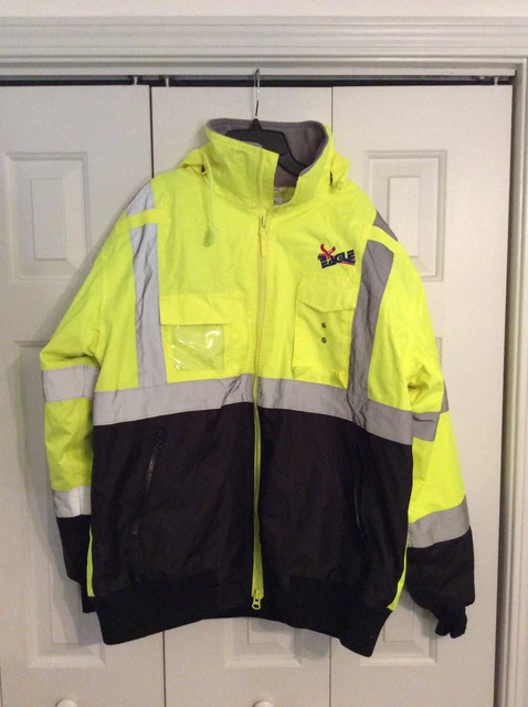 Petra Roc Hi-Vis Safety Wear Safety Jacket Type: R Class:3 Not FR Size: L NEW
