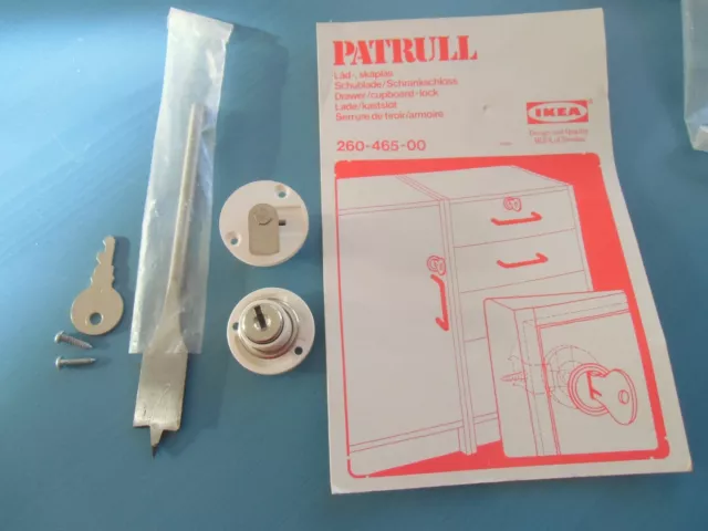 IKEA Patrull Schublad-/Schrank-Schloss NEU