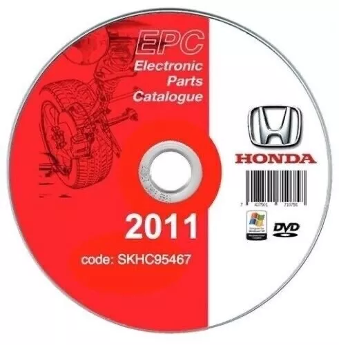 Honda Epc 2011 Cars Spare Parts Catalogue Pièces de Rechange