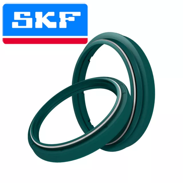 SKF Heavy Duty Fork Oil Seal & Dust Wiper Green For 2003-2011 Gas Gas EC 125