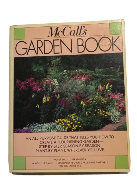 McCall's Garden Book 1968 Gretchen Harshbarger GARDENING