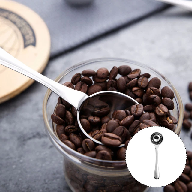 Xtahdge Prodotti da Cucina Cucchiaio da Caffè in Rame, Cucchiaio Misuratore di Caffè in Rame, Cucchiaio da Caffè