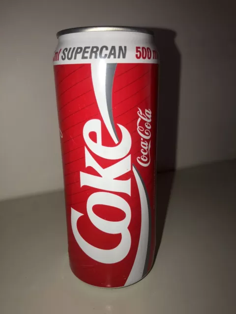 Vintage coca cola can 1992