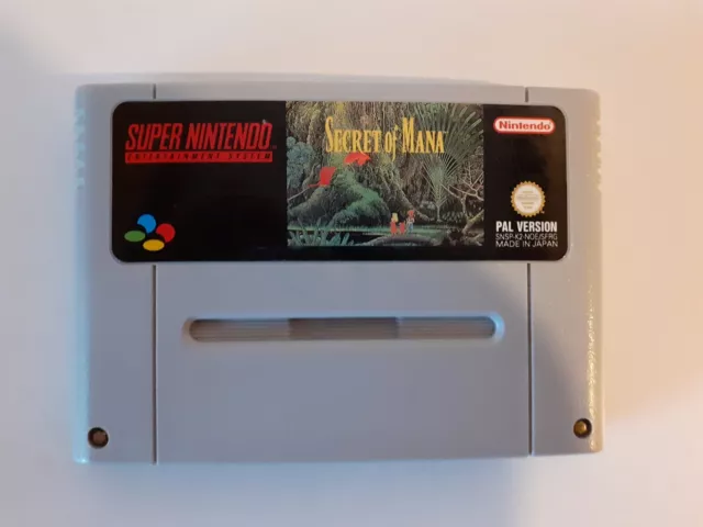 Super Nintendo SNES Spiel Secret of Mana PAL Modul NOE Deutsch TOP