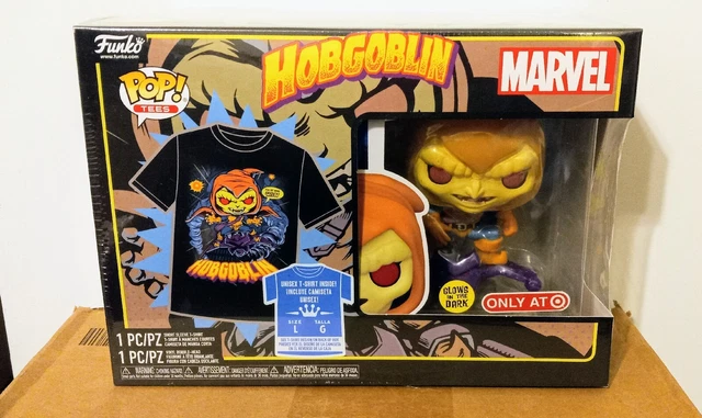 Funko Pop! Hobgoblin & Tee Gitd Target Exclusive Pop W/ Size L T-Shirt Misp!!
