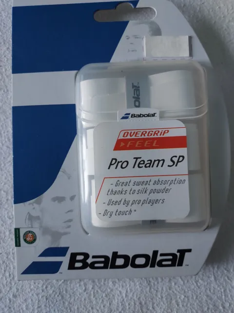 Babolat Overgrip PRO TEAM SP x3, weiß