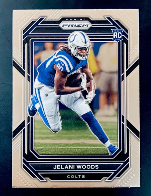 2022 Panini Prizm Jelani Woods Rookie Base #359 Indianapolis Colts RC