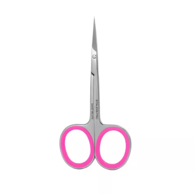 STALEKS PRO SS-40/3 SS-41/3 Professional Manicure Cuticle Nail Scissors SMART