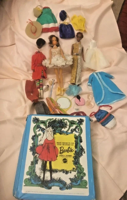 The world of sales barbie doll case 1968