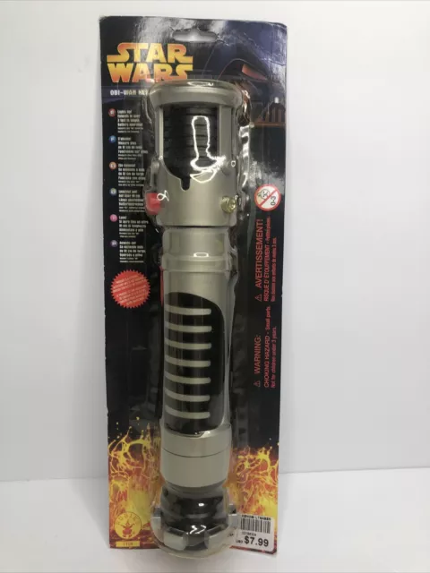 Star Wars 2005 Obi-Wan Kenobi 1159 Plastic Toy Lightsaber New & Sealed Rare