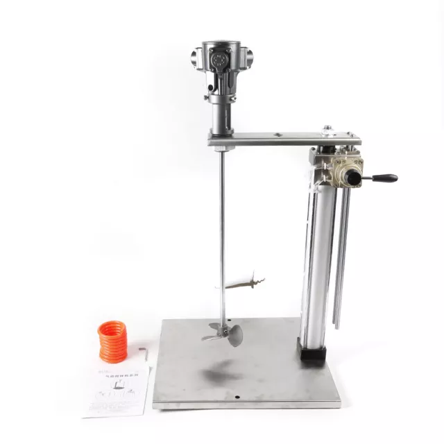 1*Pneumatic Mixer Machine 5 Gallon /20L Tank Height Adjustable with Stand& Shaft