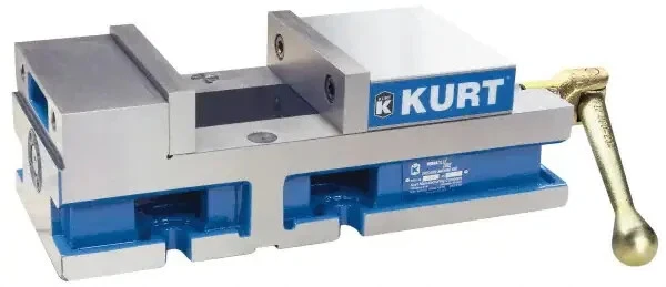 KURT Machine Vise: 6″ Jaw Width, 4″ Jaw Opening, Horizontal, Stationary Base KURT Machine Vise: 6″ Jaw Width, 4″ Jaw Opening, Horizontal, Stationary Base