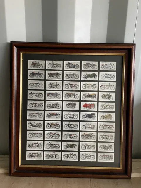 Lambert & Butler Cigarette Card Set - Collection Of Motorcycles