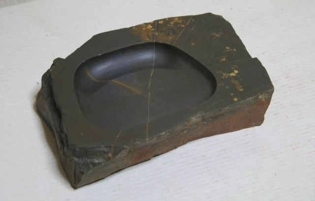 Ink Stone Suzuri Japanese Vintage Calligraphy Tool S421