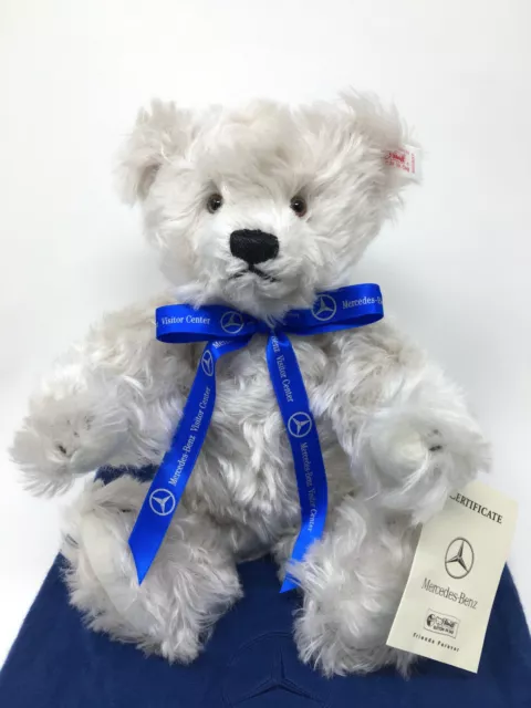 STEIFF MERCEDES-BENZ TEDDY BEAR EAN 665837 13.78 inches (35cm) - NEW - Pristine