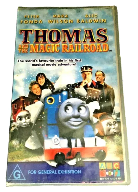 THOMAS MAGIC RAILROAD VHS Tape Movie Train Tank Engine Friends BUY 2 ...