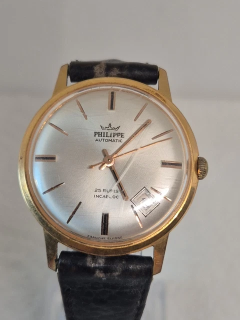 ANCIENNE MONTRE MÉCANIQUE Œil du Temps Montre Boule Périer Bordeaux 316