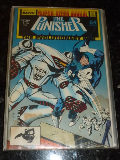 THE PUNISHER Comic - 1988 Annual - Vol 1 - No 1 - Date 1988 - Marvel Comics