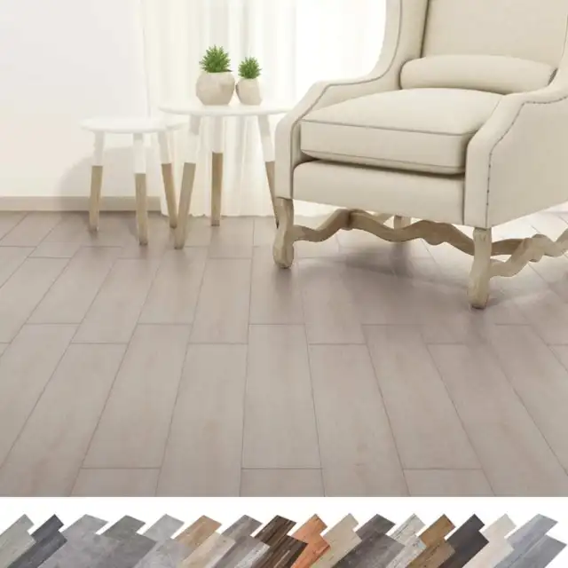 Flooring Plank Floor Tile for Kitchen Dining Room DIY Flooring PVC vidaXL