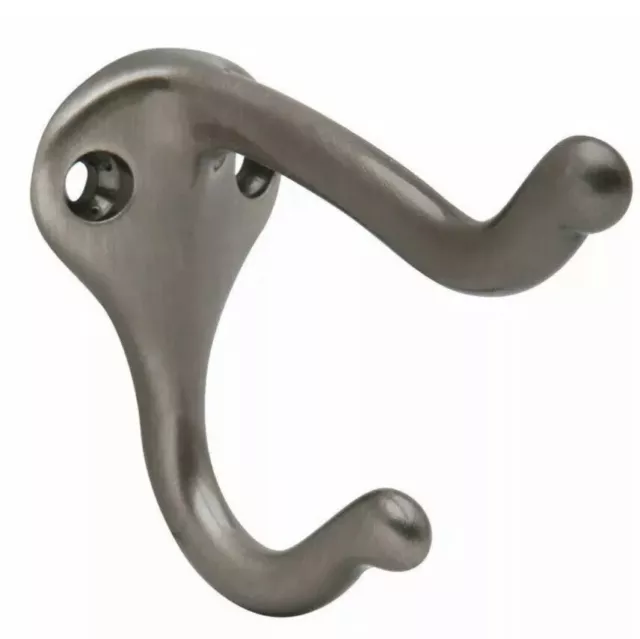 Ives by Schlage  Coat and Hat  Hook  1-3/4 in. L   1 pk STAINLESS STEEL