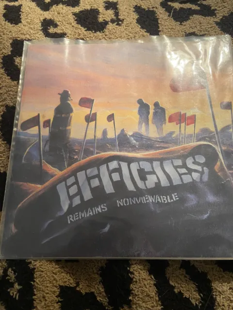 Effigies Punk Rock Vinyl Body bag 7 Rare Ep Misfits Germs Black Flag 1st OG KBD
