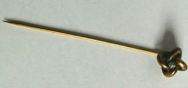 ÉPINGLE,AIGUILLE PIQUE A CHAPEAU ANCIENNE (7,5cm)