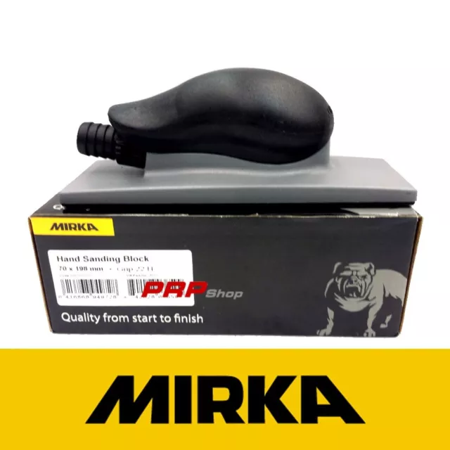 Mirka Tampone Manuale Con Aspirazione 70 x 198 mm Grip 22 H Grigio 2