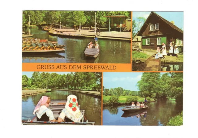 AK Ansichtskarte Gruß aus dem Spreewald