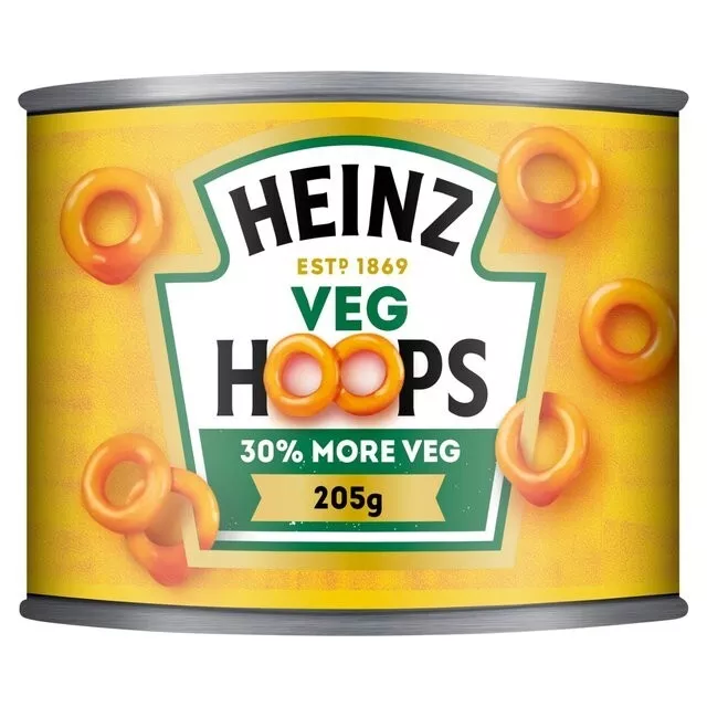 Heinz Veg Hoops 205 g
