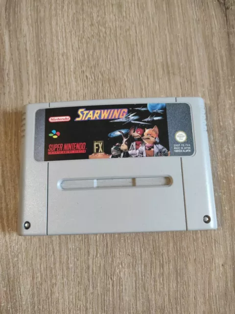 Jeu vidéo -  SUPER NINTENDO STARWING fah