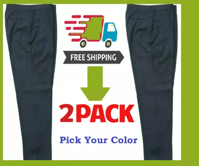 Pack of 6 PC Used Uniform Work Pants. FREE SHIPPING