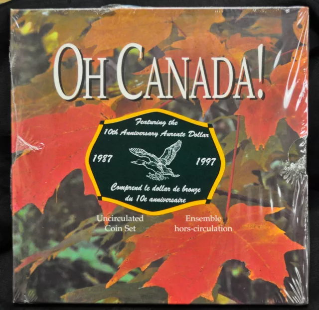 1997 Oh Canada Set with Flying Loon Dollar