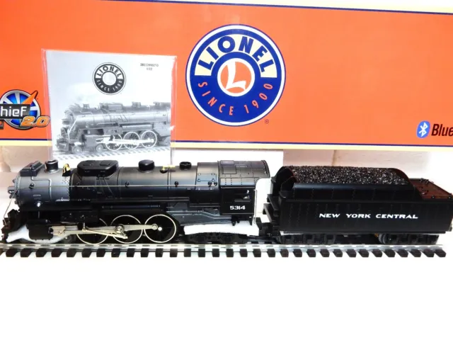 Lionel # 2232010  NYC  LionChief Plus 2.0 Hudson 4-6-4 Steam Engine-New w Boxes!