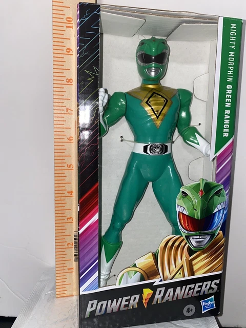 Power Rangers Mighty Morphin Green Ranger Action Figure 9.5” Hasbro NIB!