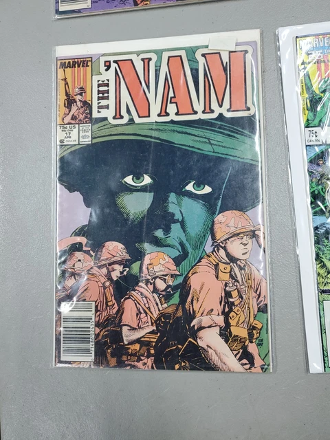 Lot (8) Marvel The "NAM Comic Books 6