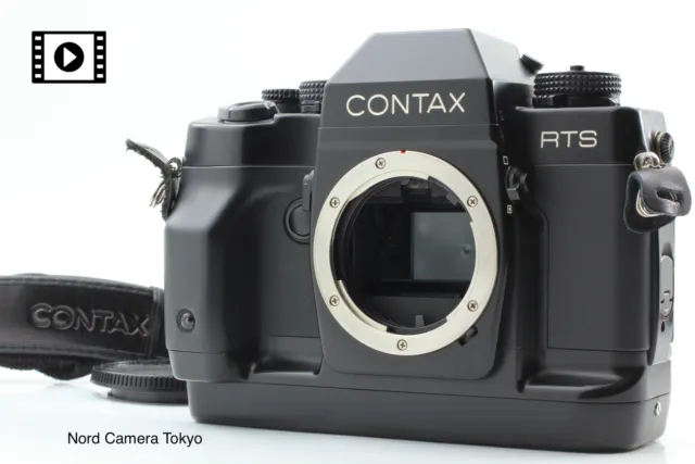 Video [ Near MINT / Strap ] Contax RTS III 35mm SLR Film Camera Body From JAPAN