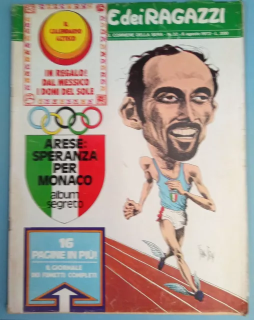 Corriere dei Ragazzi 6 agosto 1972 n.32