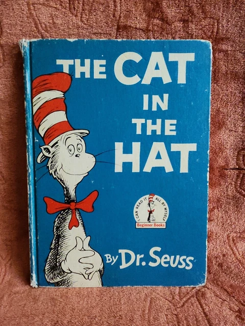 VINTAGE. The Cat in the Hat.  Dr. Seuss. Book Club Edition. Random House. 1956
