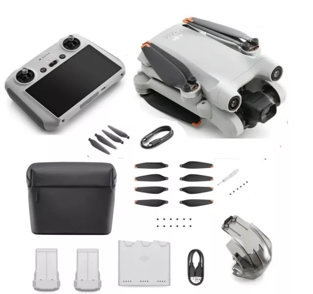 DJI MINI 3 Pro (DJI RC) and Fly More Kit Plus Bundle EUR 1.309,27